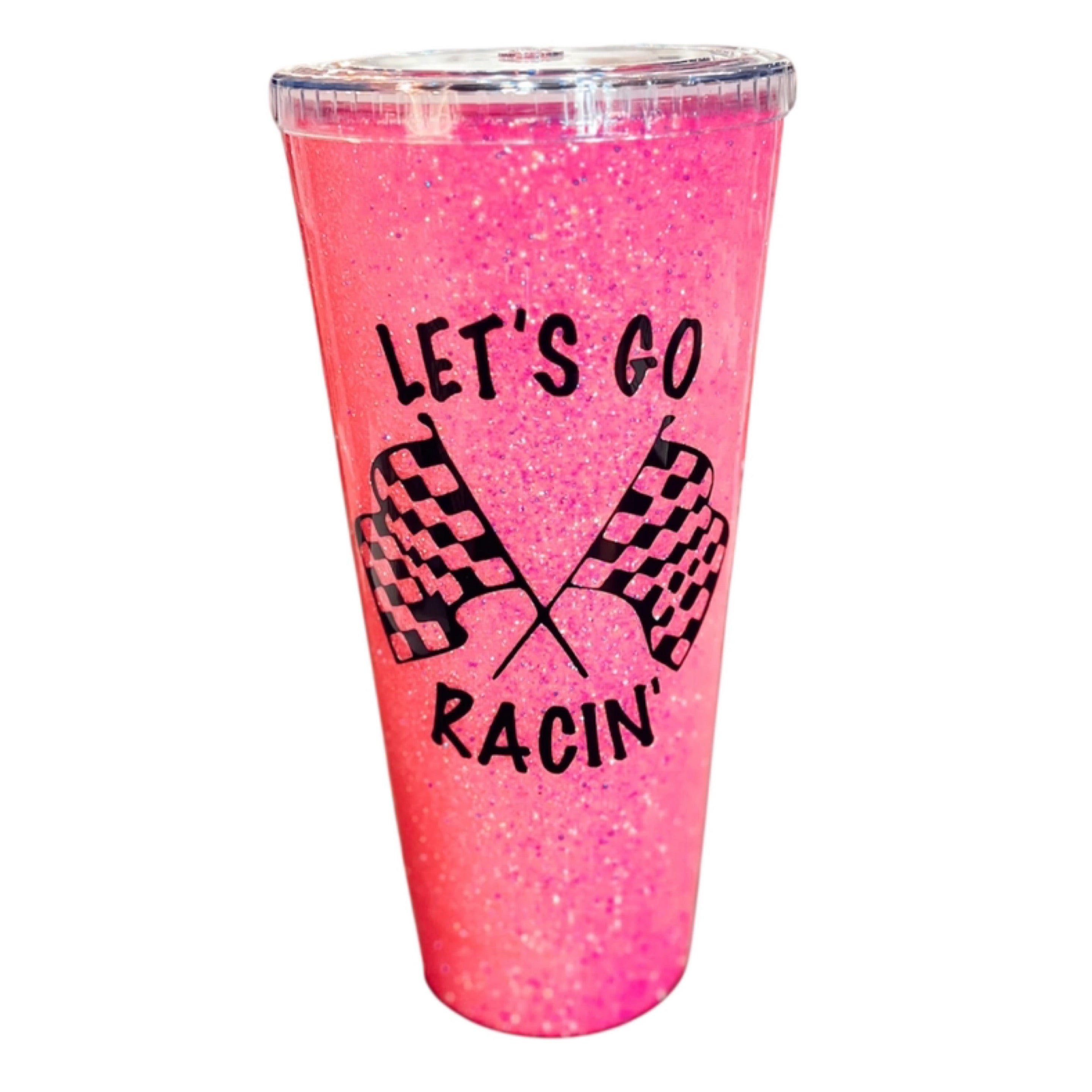 32 Ounce Acrylic - Let's Go Racing | Cups & Crafts